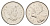 Канада 25 центов 2003 P, Елизавета II (1952-2022), олень KM 493 сталь плакированная никелем UNC 4688-534