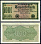 Германия 1000 марок 1922 выпуск 15 сентября 1922, водяной знак J, зеленая бумага, серия MK, буква Hb Pick 76 g (1) бумага 6279-31-2-1
