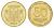 Украина 50 копеек 2007 KM 3.3b алюминиевая бронза 4648-1247