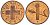 Швейцария 1 раппен 2001 B HMZ 2.1216, Divo/Tob19.328, KM 46, Schoen 41, Y 54 бронза 4516-138
