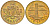 Барбадос 5 центов 1973 маяк Саут-Пойнт KM 11 латунь UNC 4618-1161