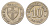 Кобленц 10 пфеннигов 1918 Funck 80.1A, Men05 4526.1, Men18 5727.1 железо 54-229