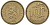ФИНЛЯНДИЯ 10 МАРОК 1958 H, WIDE 1 KM 38 алюминиевая бронза 3334-1017