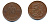 Финляндия 10 пенни 1935 республика (1918-1962) KM 24 медь 51-5451