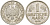 ФРГ 1 марка 1950 J, KM 110, J. 385 медно-никель 3718-1042