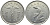 БЕЛЬГИЯ 1 ФРАНК 1928 BELGIE KM 90 никель 23-736