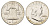США 1/2 доллара (50 центов) 1960 D, Бенджамин Франклин, колокол KM 199 серебро aUNC 1528-1024