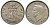 Великобритания 6 пенсов 1945 Георг VI (1936-1952) KM 852, Spink 4084 серебро 4538-547