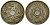 Бельгия 10 сантимов 1929 Belgie KM 86 медно-никель 4182-543