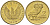 Греция 2 драхмы 1973 сова, феникс в огне KM 108 никель латунь UNC 212-1052