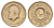 Норвегия 10 крон 1983 Улаф V (1957-1991) KM 427 никель латунь 4703-321