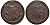 Россия 5 копеек 1795 ЕМ, Екатерина II (1762-1796) Биткин 649 медь 1103-3-34