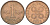Финляндия 1 пенни 1963 первый год KM 44 медь 4152-544