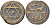 МАРОККО 4 ФАЛУСА 1872 AH1289, МОНДВОР MARRAKESH, Sidi Mohammed IV (1859-1873) KM 166.2 бронза 4526-633