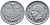Монако 1 франк 1943 Луи II (1922-1949) KM 120 алюминий 4393-1252