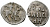 ВЕЛИКОЕ КНЯЖЕСТВО МОСКОВСКОЕ ДЕНГА 1535 - 1547 ИВАН IV ВАСИЛЬЕВИЧ, МОСКОВСКИЙ МОНЕТНЫЙ ДВОР, 0,35 ГР ГиК №48 серебро 262-752