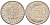Польша 50 грошей 2012 MW KM 281 медно-никель UNC 4383-336