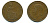 Великобритания 1 пенни 1936 Георг V (1910-1936) KM 838, Spink 4055 бронза 41-1251