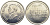 Иордания 2 1/2 пиастра 1996 KM 53 никелированная сталь aUNC 1527-144