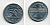 ГЕРМАНИЯ 50 ПФЕННИГОВ 1920 D KM 27, J. 301 алюминий 57-433