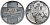 Швейцария 20 франков 1996 В, мифологический великан KM 76 серебро PROOF 1524-722
