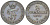 Мекленбург-Шверин 2 пфеннига 1872 В, Фридрих Франц II (1842-1883) KM 316 (С103), AKS 49, J.61 медь 206-265