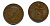 Великобритания 1 пенни 1921 Георг V (1910-1936) KM 810, Spink 4051 бронза 47-446