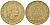 Италия 200 лир 1979 R, шестерня KM 105 алюминиевая бронза 85-417