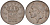 БЕЛЬГИЯ 50 САНТИМОВ 1953 BELGIE KM 145 бронза 4588-468