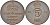 Швеция 5 эре 1953 TS, Густав VI Адольф (1950-1973) KM 822 бронза 4557-735