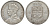 Фиджи 1 флорин 1936 Георг V (1910-1936), герб Фиджи KM 5 серебро    1531-943