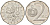 Чехия 2 кроны 1994 leaf KM 9 сталь плакированная никелем aUNC 4516-531