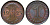 Германия 1 рентенпфенниг 1923 G KM 30, J. 306 бронза UNC 72-1167