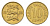 Эстония 10 сентов 1996 KM 22 латунь UNC 4696-145