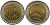 СССР 10 рублей 1991 ЛМД, ГКЧП KM 295, Федорин 15 биметалл UNC 181-252