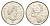 Канада 25 центов 2014 Leaf, Елизавета II (1952-2022), олень KM 2296 сталь плакированная никелем UNC 4631-734