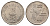 Индия 2 рупии 1999 KM 121.3 медно-никель UNC 4691-121