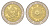 Аргентина 1 песо 2008 KM 112 биметалл 4663-841