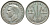 Австралия 3 пенса 1951 m, Георг VI (1937-1952), без букв KM 44 серебро 71-353