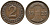 ГЕРМАНИЯ 2 РЕНТЕНПФЕННИГА 1923 D KM 31, J. 307 бронза 24-413