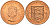 Джерси 1/12 шиллинга 1964 Елизавета II (1952-2022) KM 21 бронза aUNC 4367-243