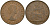 Великобритания 1 пенни 1964 Елизавета II (1952-2022) KM 897, Spink 4157 бронза 08-446