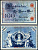 Германия 100 марок 1908 выпуск 7 февраля 1908, номер 29 мм, серия J, буква A, выпуск конец 1916 - ноябрь 1918, красная печать Pick 33 a бумага 8617-41-1-2