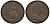 Великобритания 1 фартинг 1773 Георг III (1760-1820) KM 602, Spink 3775 медь 1523-1031