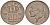 БЕЛЬГИЯ 50 САНТИМОВ 1966 BELGIE KM 149.1 бронза 3996-1253