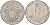 Ватикан 1 лира 1941 Пий XII, Дева Мария KM 26 a сталь UNC 63-832