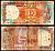 Индия 10 рупий 1992-1996 буква C Pick 88e бумага 6280-8-2-2
