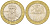 Чили 100 песо 2008 индейцы Мапуче KM 236 биметалл 4541-125