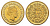 Дания 20 крон 1990 Маргрете II (1972-2024) KM 871 алюминиевая бронза UNC M69-03