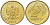 Польша 2 гроша 1999 MW KM 277, Parchimowicz 702f латунь UNC 4516-1136